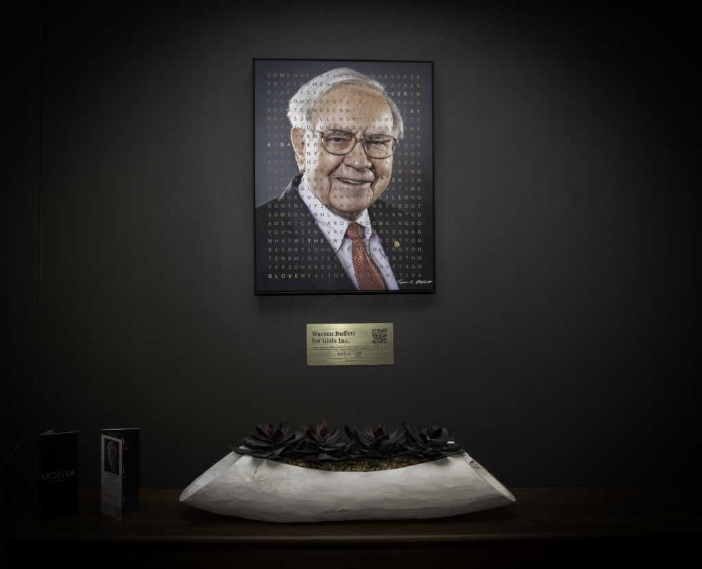Warren Buffett signed Motiva